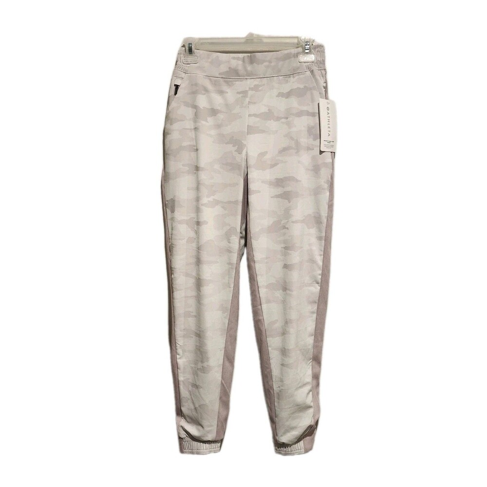ATHLETA Brooklyn Camo Lined Jogger Purple Size 2 NWT